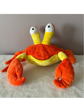 Kohl’s Cares The Pout-Pout Fish Crab Plush Stuffed Orange Yellow Book Character